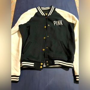 VS PINK VARSITY JACKET